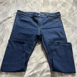 H&M dark wash skinny jeans